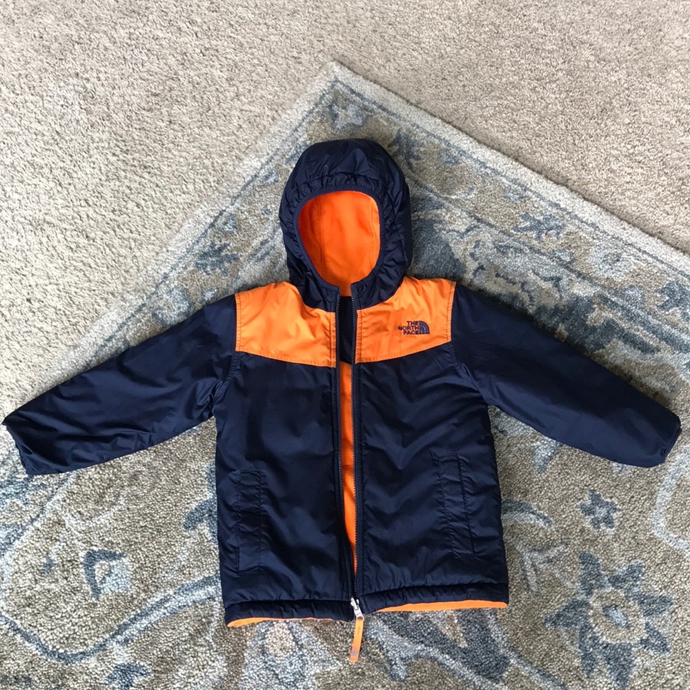 Reversible North Face Boys Winter Jacket